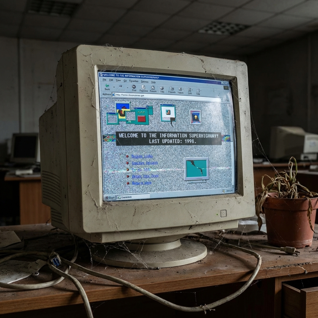 作ったままで、成果につながっていない