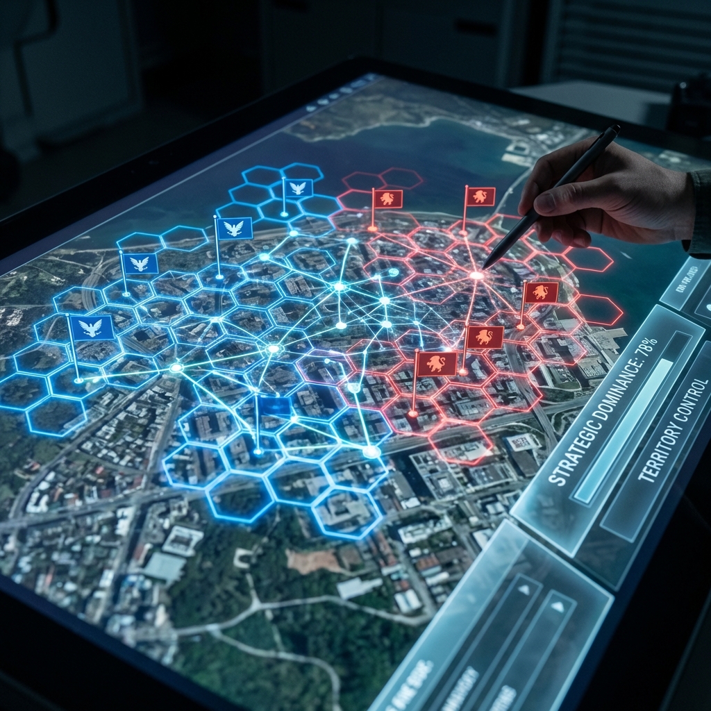 地域検索の面支配